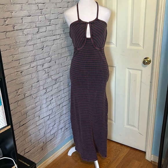 NWOT Free People Halter Knit Dress - Picture 3 of 10